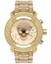 NEW! Aqua Master Men's #96 20-Diamond Skull Watch