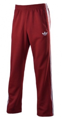 Adidas Adi-Icon Men`s Track Pants - Cardinal / Light Grey