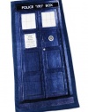 Doctor Who Tardis 30 X 60 Beach Towel