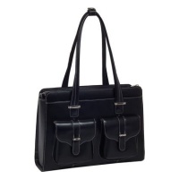 McKleinUSA ALEXIS 96545 Black Leather Ladies' Briefcase