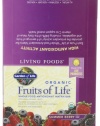 Garden of Life Fruits of Life Living Foods Whole Food Antioxidant Matrix Bar, Organic, Summer Berry, 2.25 Ounce Bar (Pack of 12)