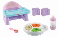 Fisher-Price Servin' Servin' Surprises High Chair Set