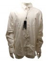 Polo Ralph Lauren Men's Slim Custom-Fit Solid Oxford Shirt - White - XXL