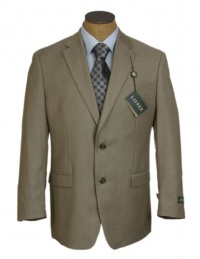 Ralph Lauren Mens Solid Tan Weave Sport Coat Jacket