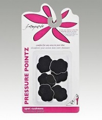 Pressure Pointz Mini Spot Shoe Cushions Black Iris - Foot Petals