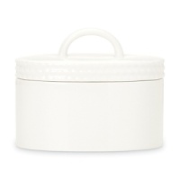 Wickford by Kate Spade is versatile white porcelain in elegant, updated shapes and is embossed with a twisting rope design.