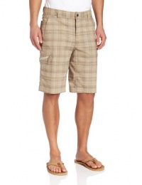 Columbia Men's Cool Creek Stretch Plaid Short