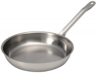 Sitram Catering 9-1/2-Inch Commercial Stainless Steel Fry Pan