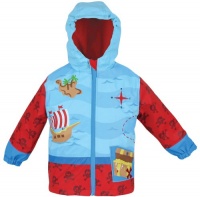 Stephen Joseph Boys 2-7 Pirate Rain Coat