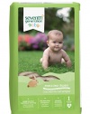 Seventh Generation Free and Clear Baby Diapers Stage 1, 40 Count, Pack of 4