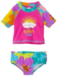 Carter's Baby-Girls Newborn 2 Piece Rashguard Set, Multi, 6-9 Months