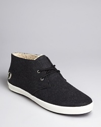 Hold your ground with these hip Chukka boots from Fred Perry.