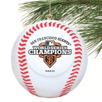 MLB San Francisco Giants 2012 World Series Champions Mini-Replica Baseball Ornament