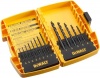 DEWALT DW1163 13 Piece Black Oxide Split Point Twist Drill Bit Assortment