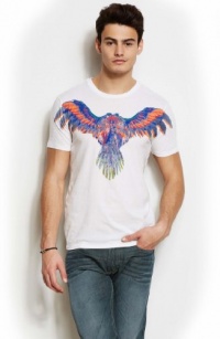 Armani Exchange Mens Pop Color Eagle Tee