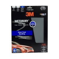 3M 32023 Imperial Wetordry 9 x 11 1500 Grit Sheet, (Pack of 5)