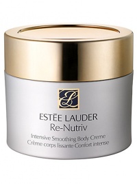 Indulge your body and your senses in the extravagant richness of Re-Nutriv Intensive Smoothing Body Creme. Deeply hydrating, it smooths away dry flaky skin. Reveals a new, soft, silky texture. Helps restore a younger, firmer, more supple look. Leaves skin moisturized and comfortable throughout the day. 10 oz. 