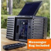 Etón Soulra Solar Powered Sound System for iPod and iPhone (Black)