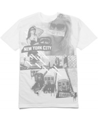 Celebrate the sexiest city with this Ecko Unltd graphic tee.