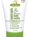 Babyganics Smooth Moves, Extra Gentle Daily Lotion, Fragrance Free, 3-Ounce (Pack of 3)