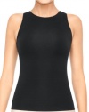 Spanx On Top and In Control Sophisticated Sleeveless Crew - Black (MD)