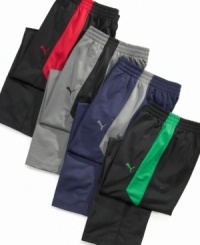 Treat him to the best in athletic-inspired gear with these essential track pants by Puma.