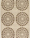 Area Rug 8x11 Rectangle Contemporary Cream Color - Surya Bombay Rug from RugPal