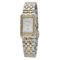 Raymond Weil Women's 5971-SPS-00995 Tango Rectangular Case Mother-Of-Pearl Dial Watch