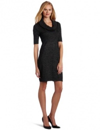 Evan Picone Women's Elbow Sleeve Dress