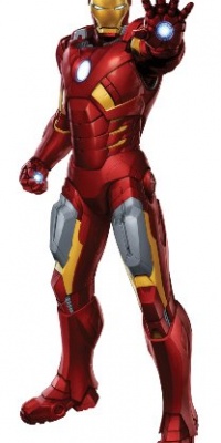 RoomMates RMK1806GM Avengers Iron Man Peel and Stick Giant Wall Decal