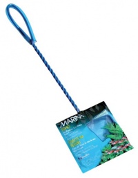 Marina 3-Inch Blue Fine Nylon Net with 10-Inch Handle