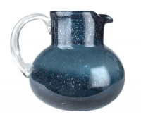 Artland Iris Pitcher, 90-Ounce, Slate Blue