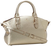 Kate Spade New York Charlotte Street Small Sloan PXRU4009 Satchel,Pale Gold,One Size