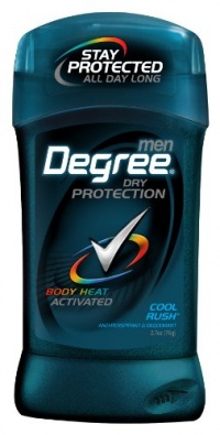 Degree AntiPerspirant & Deodorant Invisible Solid, Cool Rush, 2.7Ounce Sticks (Pack of 6)