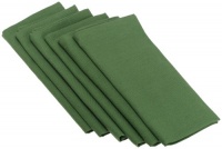 DII Everyday Basic Napkin Set of 6, Vineyard Green