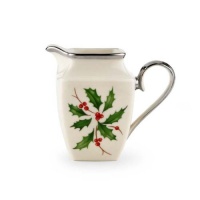 Lenox Holiday Platinum Square Creamer