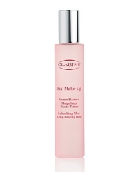 A refreshing mist that sets make-up and prolongs its hold, while providing a feeling of instant freshness and well-being. Also provides continuous hydration.