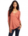 Alternative Women's Hazel Raglan Top, Eco Cinnabar, Medium