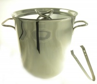 Martha Stewart Hotel Stainless Steel Ice Bucket