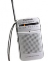 Panasonic RF-P50 Pocket AM/FM Radio, Silver