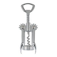 Chrome Finish Winged Corkscrew