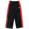 Boys’ 4-7 UA Tricot Warm-Up Pants Bottoms by Under Armour 4 Black