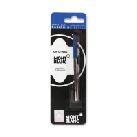 Montblanc U.S.A. Ballpoint Pen Refills, Medium Point, Blue Ink