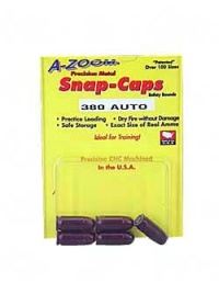 Pistol Metal Snap Caps 380Auto 5pk