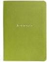 Graphic Image Medium Travel Journal, Goatskin Leather, Lime (MTJMRBLGTILIM)