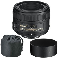 Nikon 50mm f/1.8G AF-S NIKKOR FX Lens for Nikon Digital SLR Cameras