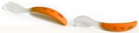 Thinkbaby BPA Free Fork and Spoon Set, Natural/Orange