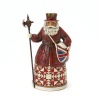 Jim Shore Heartwood Creek from Enesco British Santa Figurine 7.25 IN