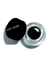 With the precision of liquid liner and the flexible feel of a gel, this 12-hour, water-resistant formula goes from subtle to bold depending on how it's applied. The award-winning, inky-black shade is one of Bobbi's bestsellers and the perennial favorite from her Choose Your Black Collection: an array of blackest black liners for standout eyes. Made in Belgium. 