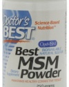 Doctor's Best, Best MSM Powder (1 gram / serving), 250-Grams